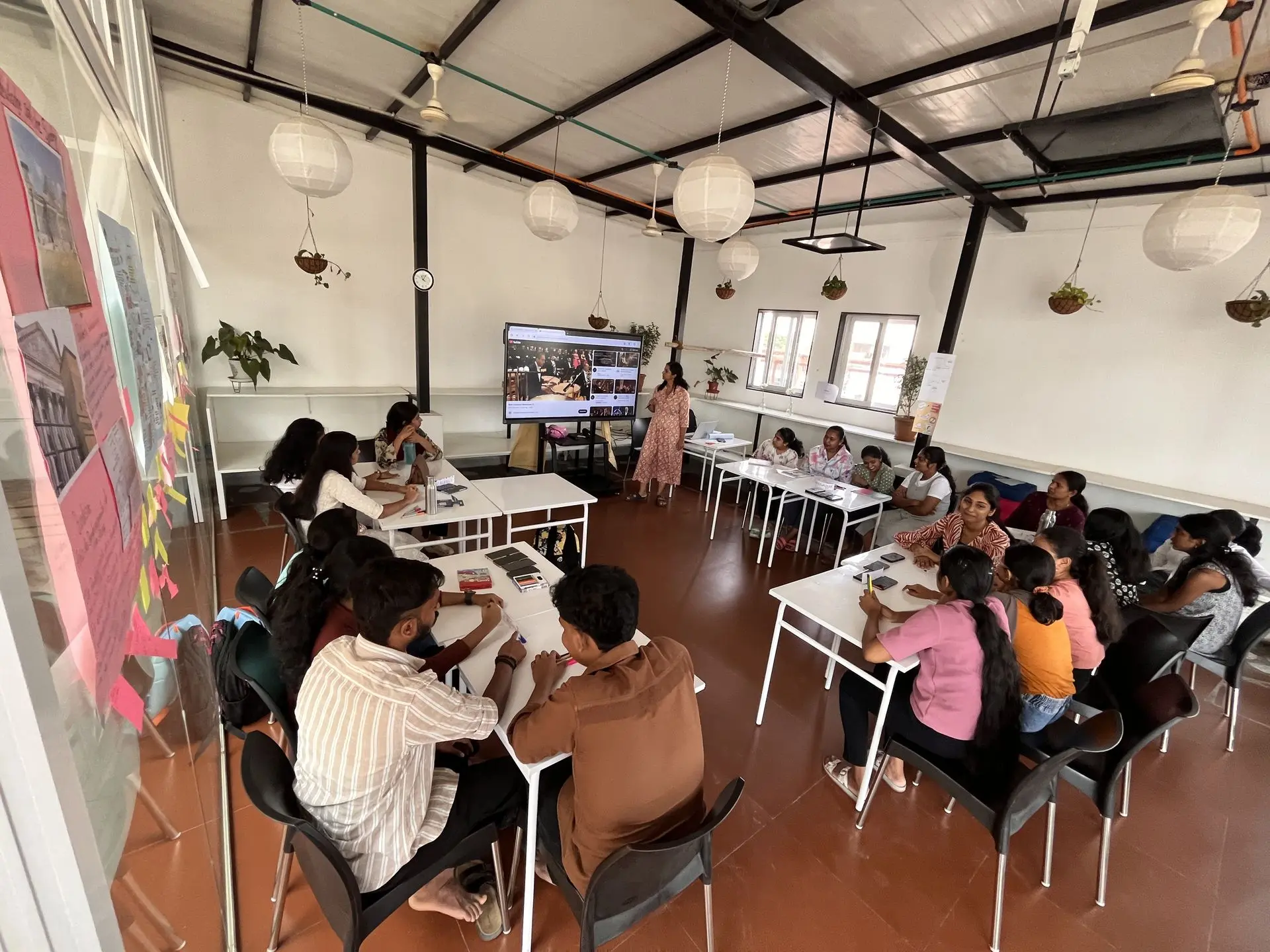 students interactive learning